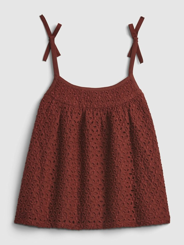 GAP Detský top s úzkymi ramienkami GAP