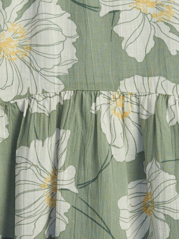 GAP Otroška cvetlična obleka GAP