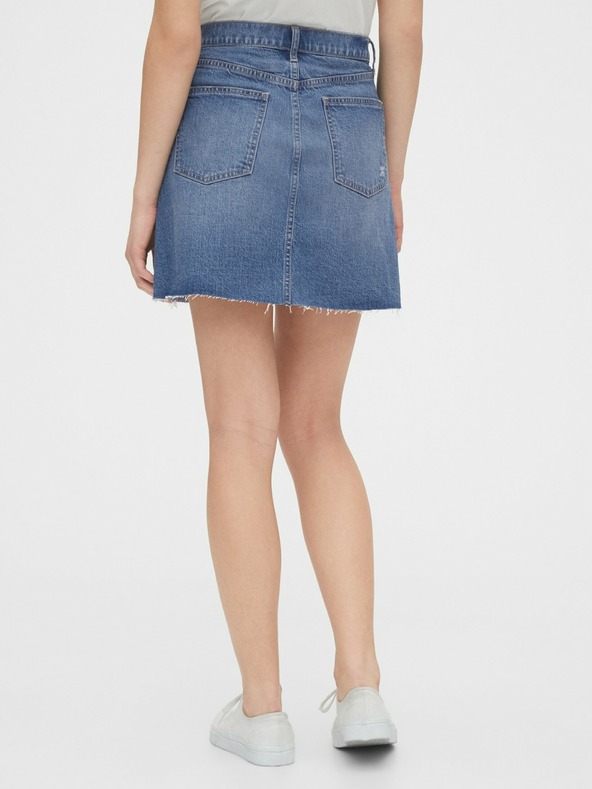 GAP Rifľová sukňa na gombíky GAP