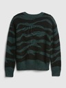 GAP Otroški vzorčast pulover GAP