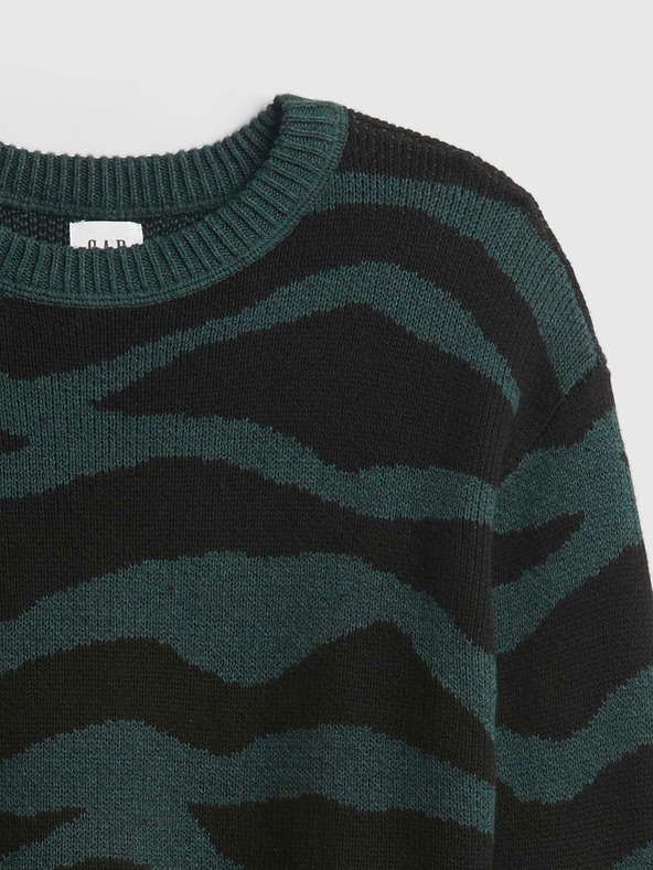 GAP Otroški vzorčast pulover GAP