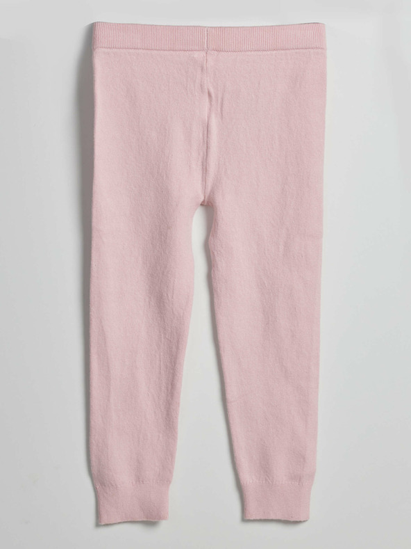 GAP Baby pletené legíny so srdcom GAP