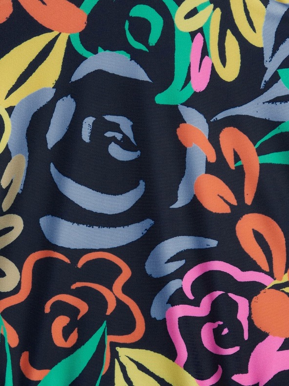 GAP Baby jednodielne plavky kvetinové GAP