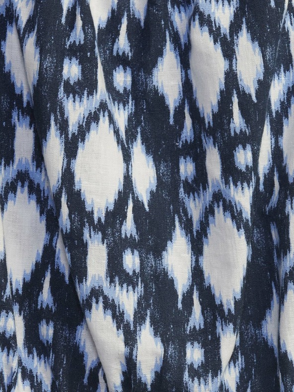 GAP Otroški laneni vzorčasti kombinezon GAP