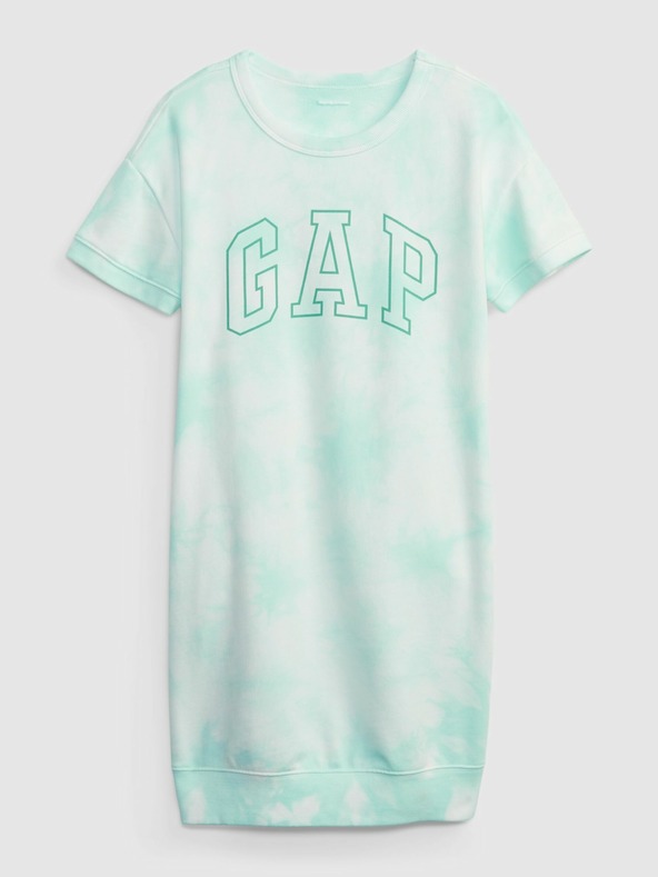 GAP Otroška obleka z logom Gap GAP
