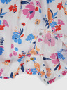 GAP Baby bavlnený overal kvetinový GAP
