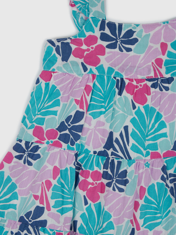 GAP Baby cvetlične obleke z naglavnim trakom GAP