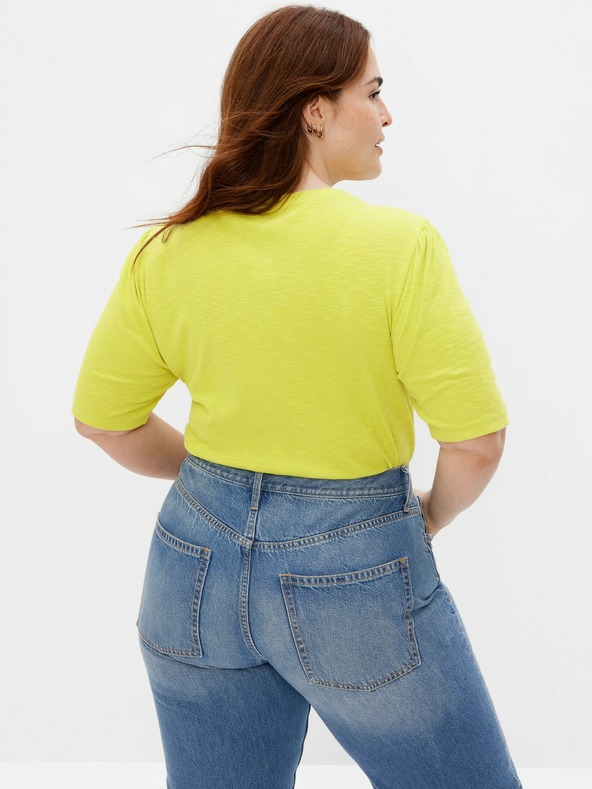 GAP Tričko so zriasanými rukávmi GAP