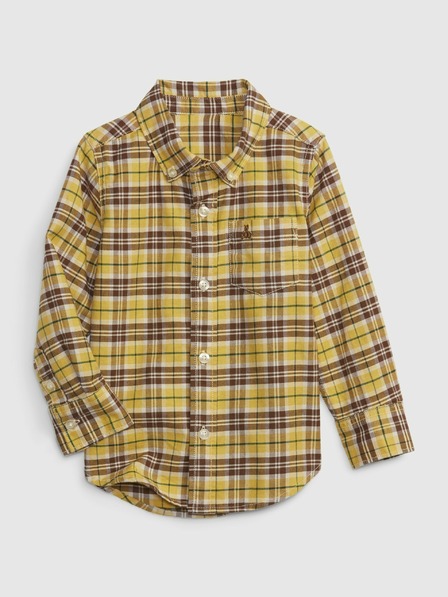 GAP Baby károvaná oxford košeľa GAP
