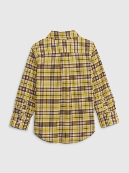 GAP Baby károvaná oxford košeľa GAP