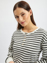 Orsay Črno-bela ženska črtasta jopica ORSAY
