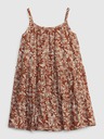 GAP Otroška cvetlična obleka GAP