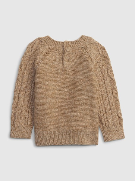 GAP Baby vzorčast pulover GAP