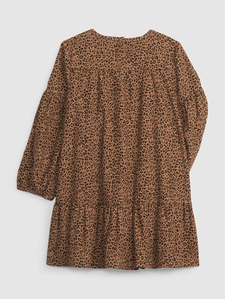 GAP Baby obleka z leopard vzorcem GAP