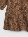GAP Baby obleka z leopard vzorcem GAP