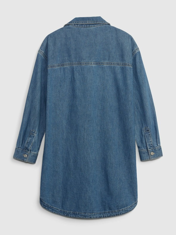 GAP Otroška obleka iz džinsa GAP