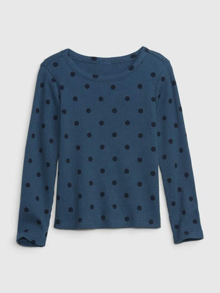 GAP Baby majica iz vafljevega pletiva GAP