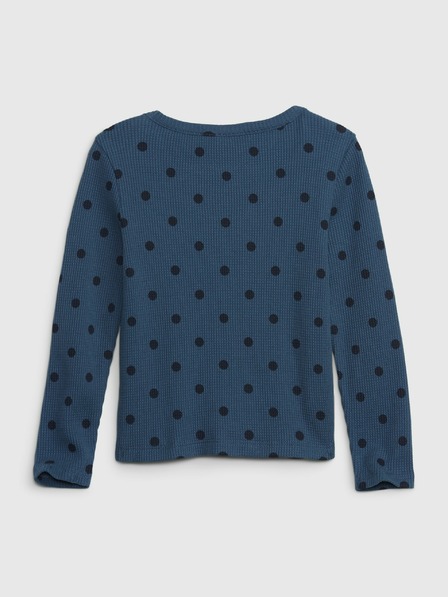 GAP Baby majica iz vafljevega pletiva GAP