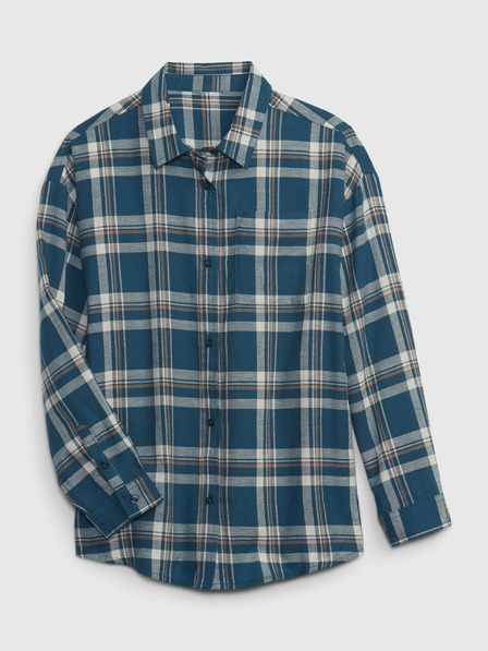 GAP Otroška flanelna majica GAP