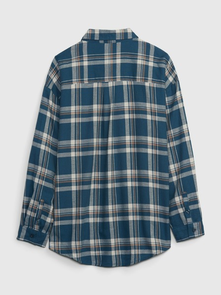 GAP Otroška flanelna majica GAP
