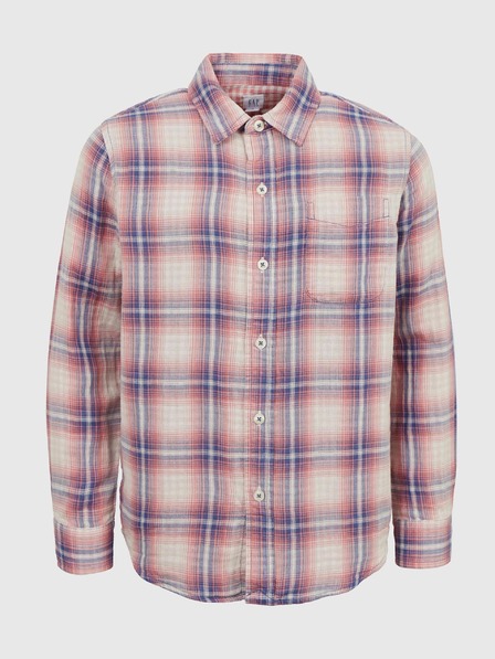 GAP Otroška karirana srajca GAP