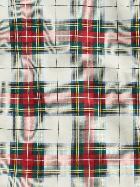 GAP Otroška karirasta pižama GAP