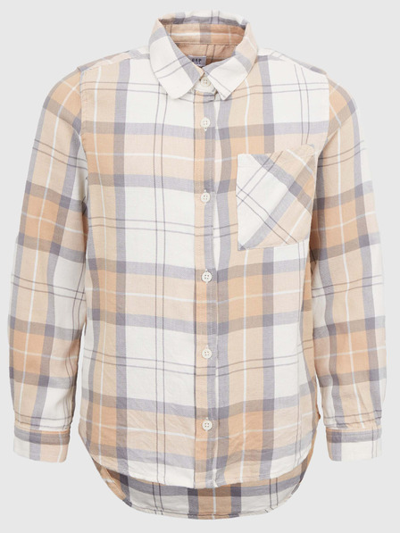 GAP Otroška flanelna majica GAP