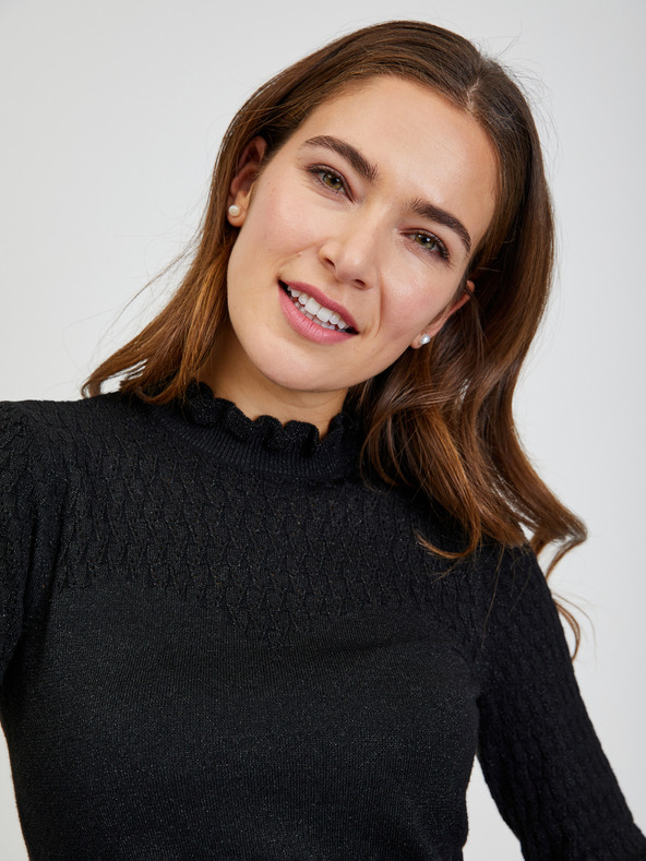 Orsay Črn ženski pulover ORSAY