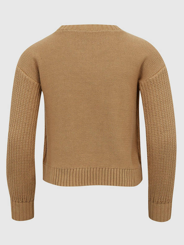 GAP Otroški pulover z vzorcem GAP