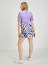 Orsay Modro-vijoličasto žensko vzorčasto ovito krilo/kratke hlače ORSAY