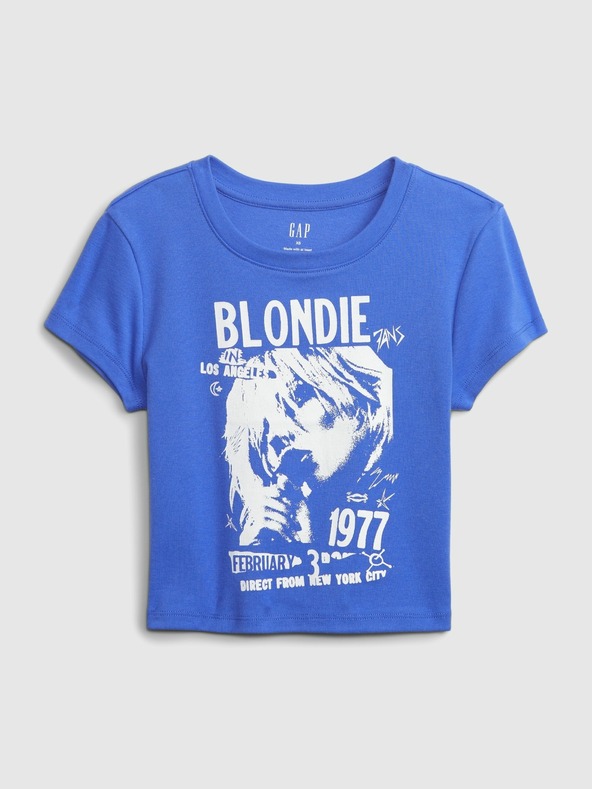 GAP Crop tričko s potlačou GAP