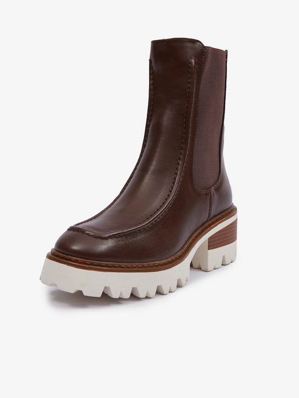 Orsay Temno rjavi ženski zimski škornji ORSAY