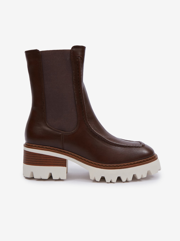 Orsay Temno rjavi ženski zimski škornji ORSAY