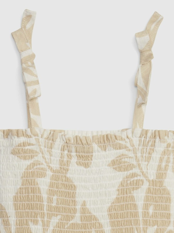 GAP Otroške lanene obleke GAP