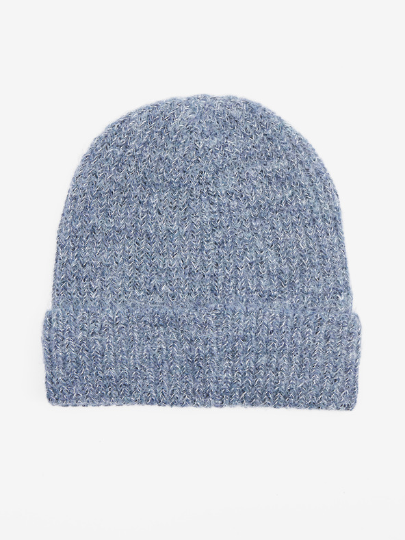 Orsay Sivo-modra ženska kapa iz volnene mešanice ORSAY