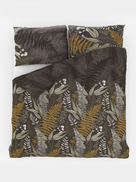 Kvalitex Saténové francúzske posteľné obliečky LUXURY COLLECTION 1+2, 240x200, 70x90cm PAPRADIE