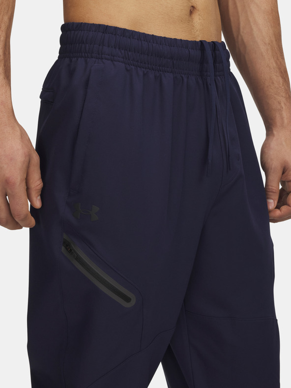 Under Armour Moške spodnji del trenirke Under Armour UA Unstoppable Woven Jogger-BLU