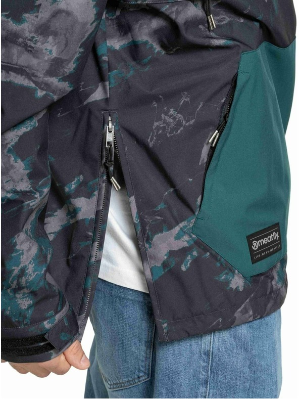 Meatfly Meatfly moška street jakna Garen Mossy Botanical | Siva |