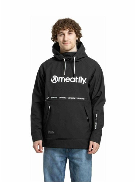 Meatfly Meatfly moška softshell jakna Jax Black / White |