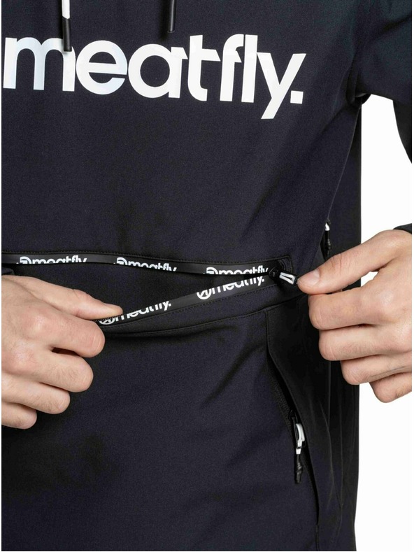 Meatfly Meatfly moška softshell jakna Jax Black / White |