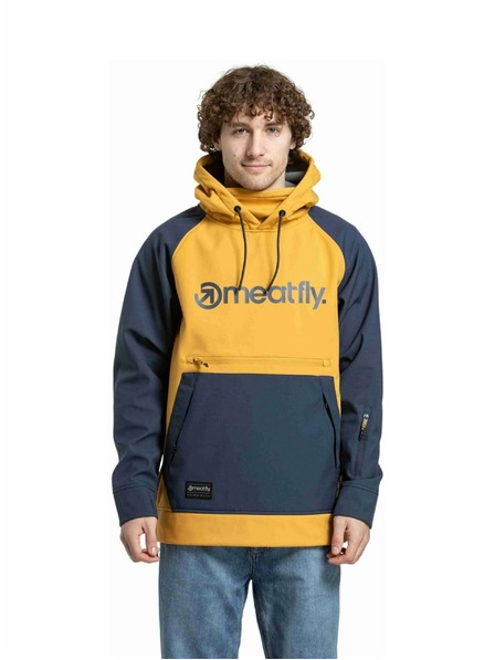 Meatfly Meatfly moška softshell jakna Jax Saphire Blue / Camel |