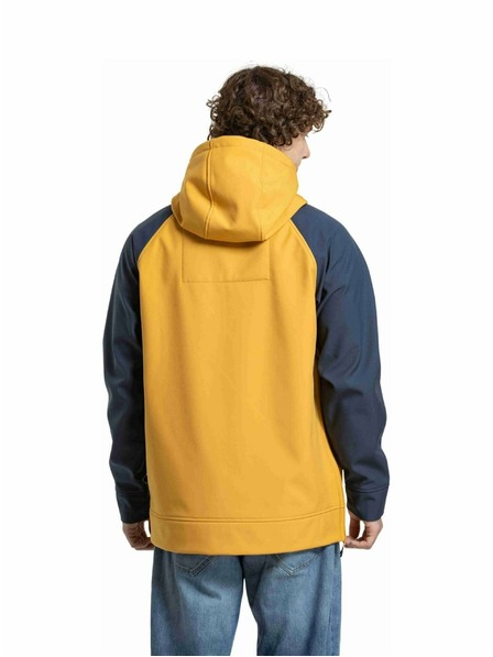 Meatfly Meatfly moška softshell jakna Jax Saphire Blue / Camel |