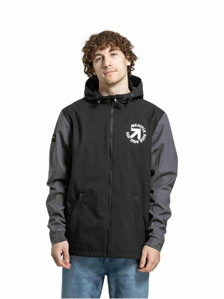 Meatfly Meatfly moška street jakna Finn Black / Grey |