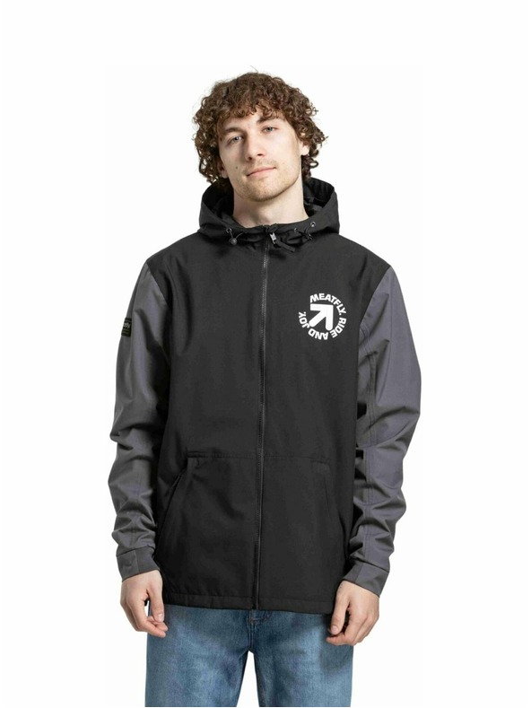 Meatfly Meatfly moška street jakna Finn Black / Grey |