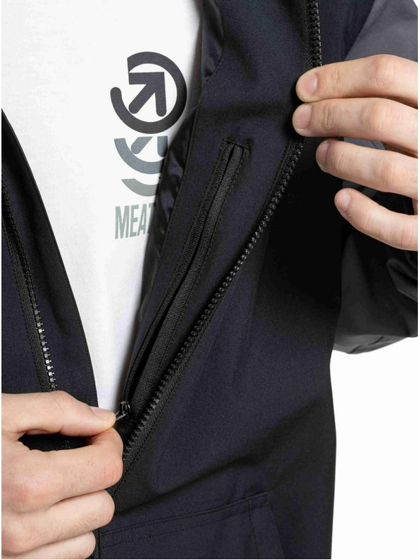 Meatfly Meatfly moška street jakna Finn Black / Grey |
