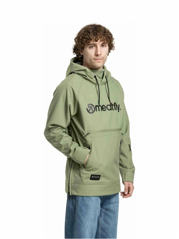 Meatfly Meatfly moška softshell jakna Jax Olive / Black |