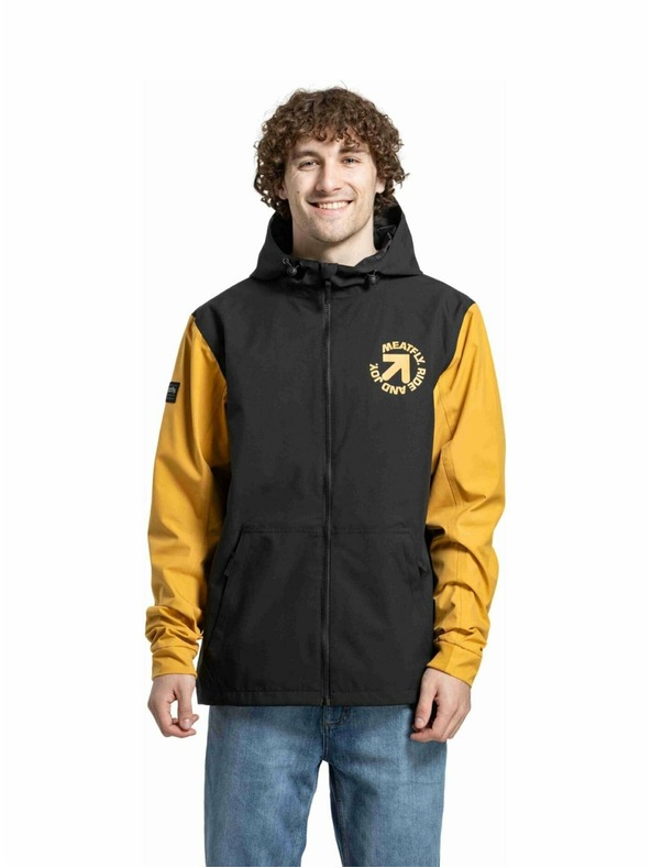 Meatfly Meatfly moška street jakna Finn Black / Camel |