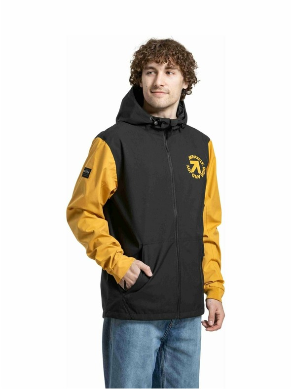 Meatfly Meatfly moška street jakna Finn Black / Camel |