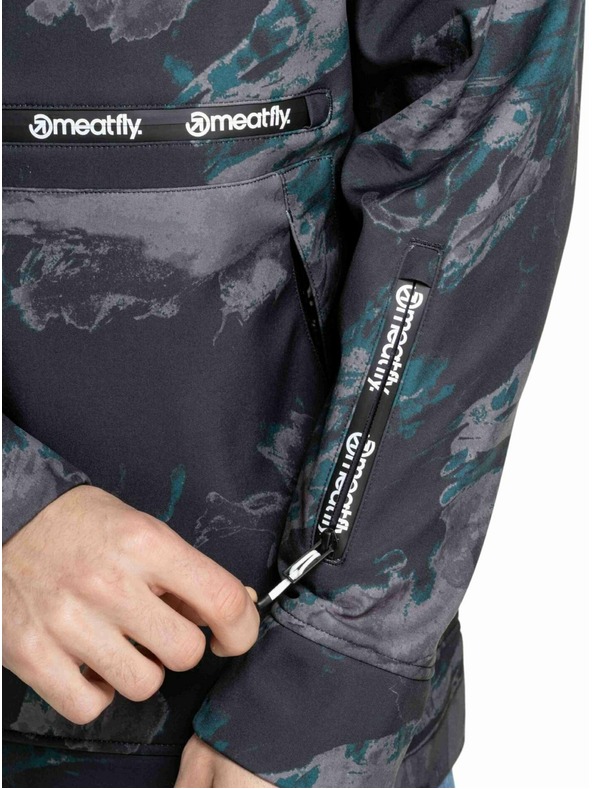 Meatfly Meatfly moška softshell jakna Jax Mossy Botanical |