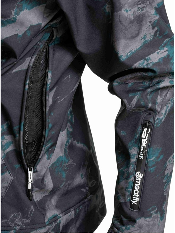 Meatfly Meatfly moška softshell jakna Jax Mossy Botanical |
